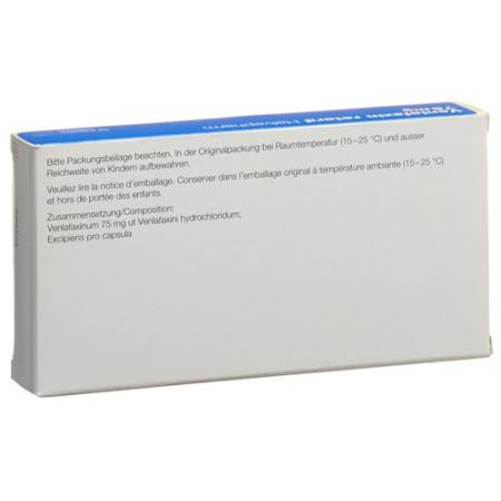 Venlafaxine retard Helvepharm Ret capsules 75 mg 28 pcs - PrimeCare Global