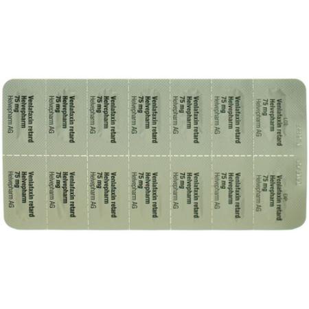 Venlafaxine retard Helvepharm Ret capsules 75 mg 98 pcs - PrimeCare Global
