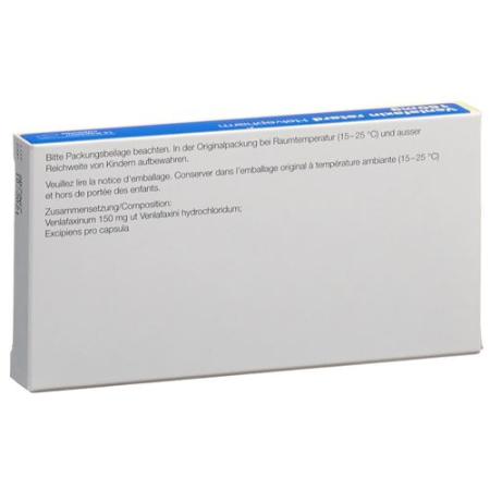 Venlafaxine retard Helvepharm Ret Capsules 150 mg 14 pcs - PrimeCare Global