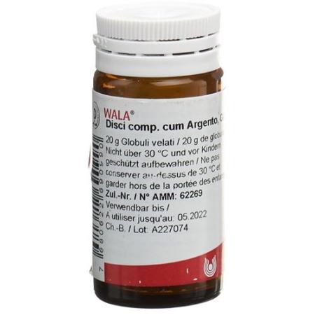 Wala Disci comp. cum Argento Glob Bottle 20 g - PrimeCare Global