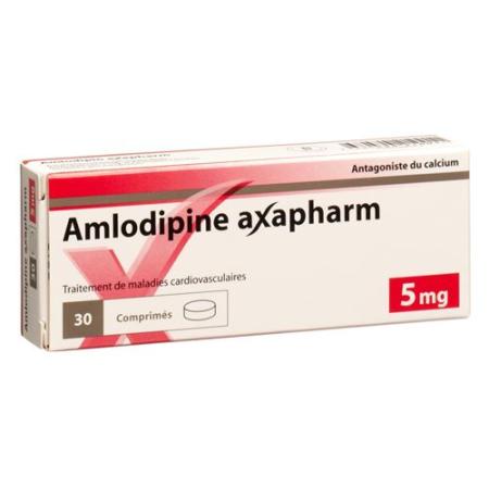 Amlodipine Axapharm Tabl 5 mg 30 pcs - PrimeCare Global