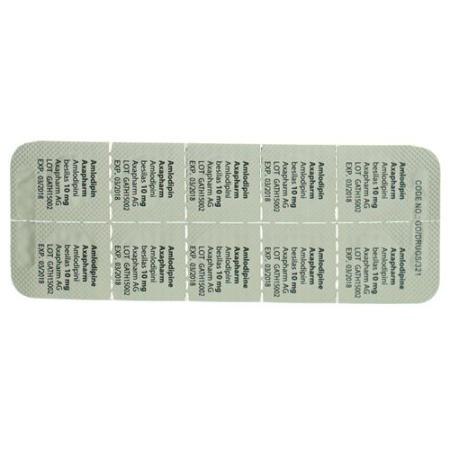 Amlodipine Axapharm Tabl 10 mg 30 pcs - PrimeCare Global