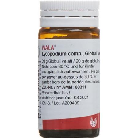 Wala Lycopodium comp. Glob bottle 20 g - PrimeCare Global