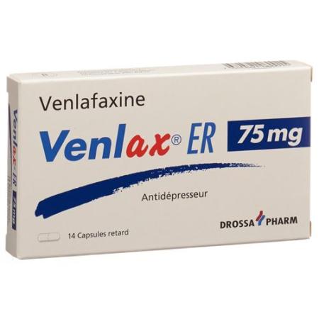 Venlax ER Ret capsules 75 mg 14 pcs - PrimeCare Global