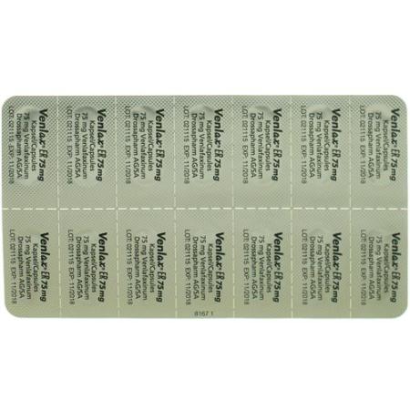 Venlax ER Ret capsules 75 mg 14 pcs - PrimeCare Global