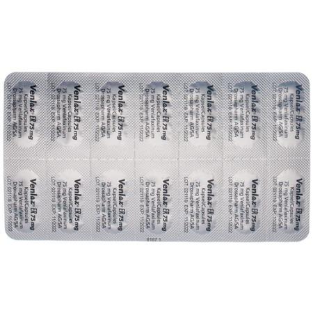 Venlax ER Ret Kaps 75 mg 28 pcs - PrimeCare Global