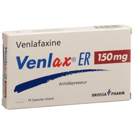 Venlax ER Ret capsules 150 mg 14 pcs - PrimeCare Global