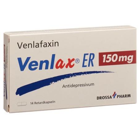 Venlax ER Ret capsules 150 mg 14 pcs - PrimeCare Global