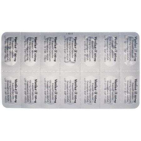 Venlax ER Ret Kaps 150 mg 98 pcs - PrimeCare Global