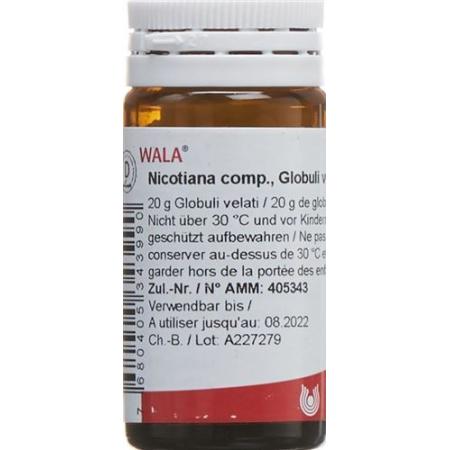 Wala Nicotiana comp. Glob bottle 20 g - PrimeCare Global