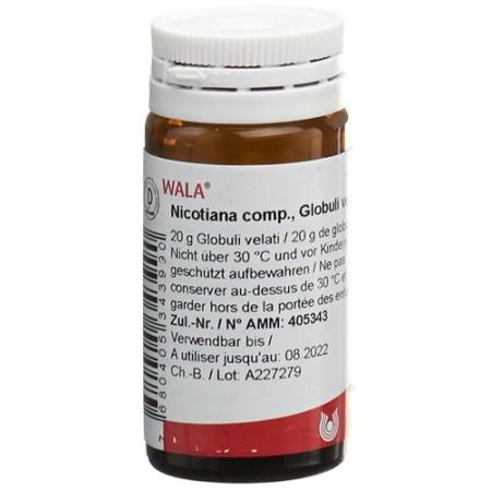 Wala Nicotiana comp. Glob bottle 20 g - PrimeCare Global