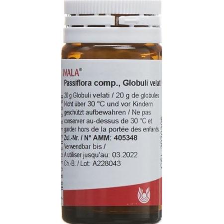 Wala Passiflora comp. Glob bottle 20 g - PrimeCare Global
