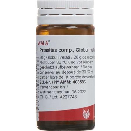 Wala Petasites comp. Glob bottle 20 g - PrimeCare Global