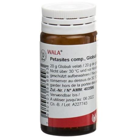 Wala Petasites comp. Glob bottle 20 g - PrimeCare Global