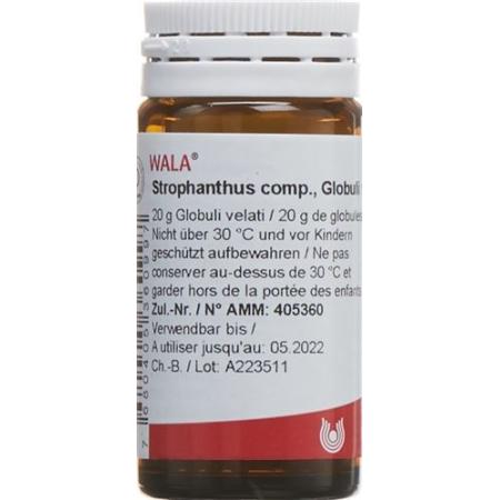 Wala Strophanthus comp. Glob bottle 20 g - PrimeCare Global
