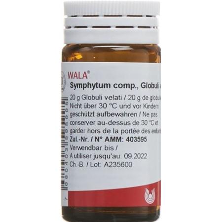 Wala Symphytum comp. Glob bottle 20 g - PrimeCare Global