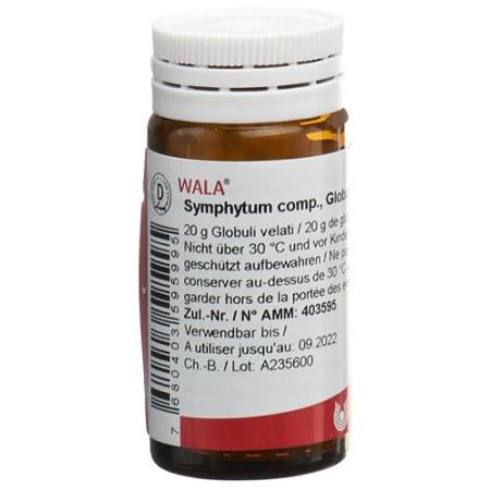Wala Symphytum comp. Glob bottle 20 g - PrimeCare Global