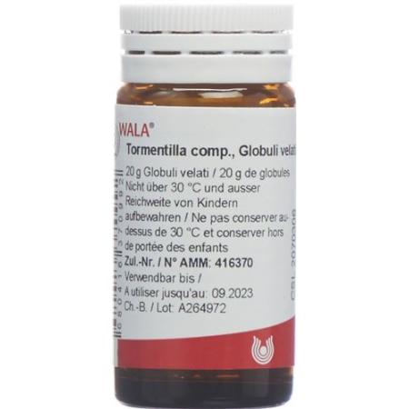 Wala Tormentilla comp. Glob bottle 20 g - PrimeCare Global