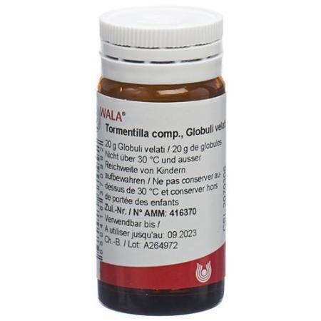 Wala Tormentilla comp. Glob bottle 20 g - PrimeCare Global