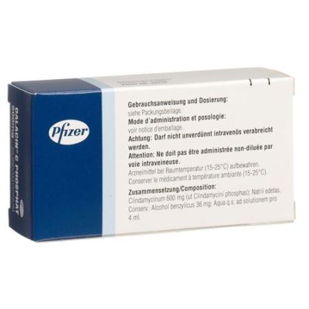 Dalacin C Phosphate Inj Loes 600mg Amp 4ml - PrimeCare Global