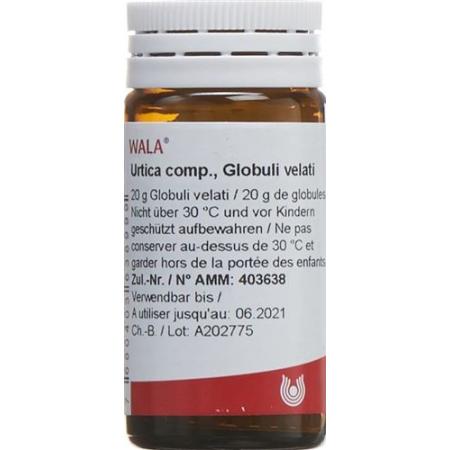 Wala Urtica comp. Glob bottle 20 g - PrimeCare Global