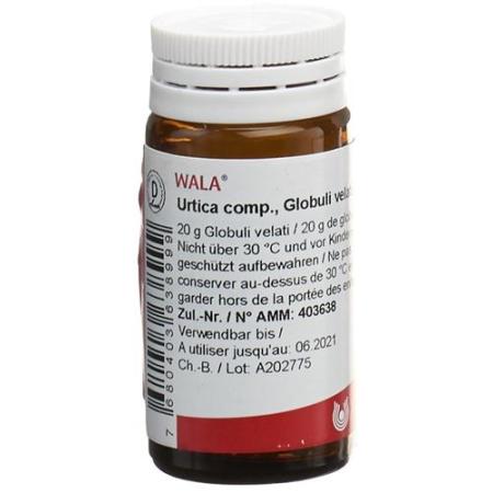 Wala Urtica comp. Glob bottle 20 g - PrimeCare Global