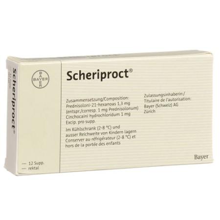 Scheriproct Supp 12 pcs - PrimeCare Global