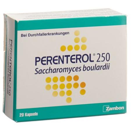 Perenterol Capsules 250 mg 10 x 20 pcs - PrimeCare Global