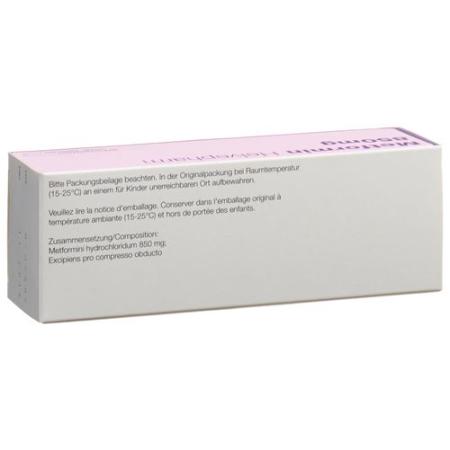 Metformin Helvepharm Filmtabl 850 mg 30 pcs - PrimeCare Global