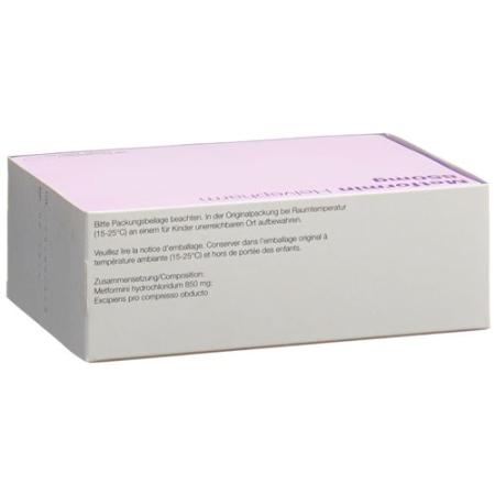 Metformin Helvepharm Filmtabl 850 mg 100 pcs - PrimeCare Global