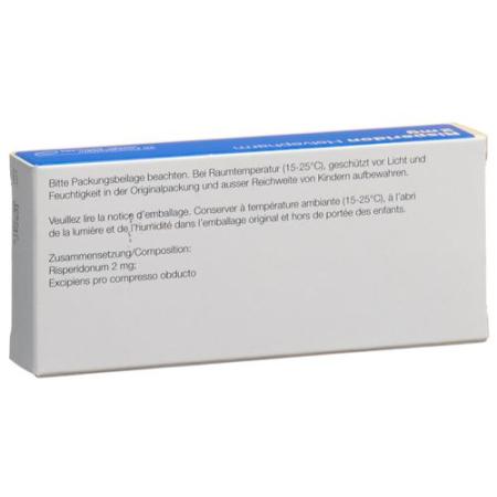 Risperidon Helvepharm Filmtabl 2 mg 20 pcs - PrimeCare Global