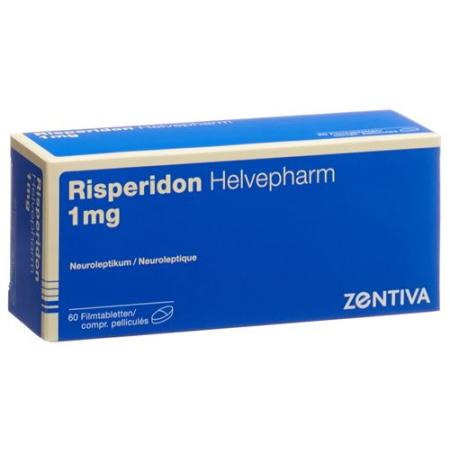 Risperidon Helvepharm Filmtabl 1 mg 60 pcs - PrimeCare Global