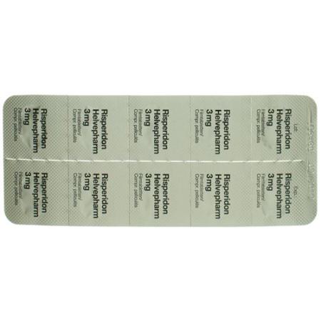 Risperidon Helvepharm Filmtabl 3 mg 20 pcs - PrimeCare Global