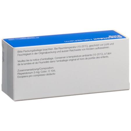 Risperidon Helvepharm Filmtabl 3 mg 60 pcs - PrimeCare Global