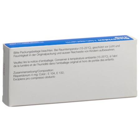 Risperidon Helvepharm Filmtabl 4 mg 20 pcs - PrimeCare Global