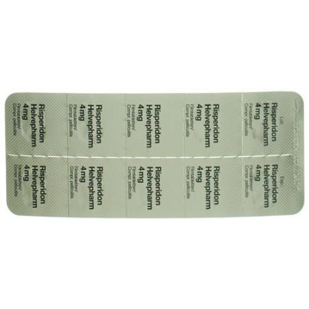 Risperidon Helvepharm Filmtabl 4 mg 60 pcs - PrimeCare Global
