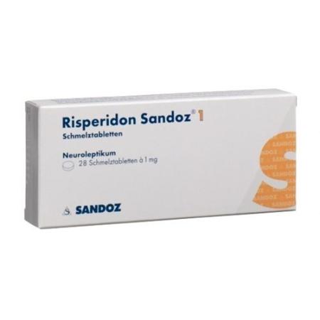 Risperidon Sandoz Melting Tabl 1 mg 28 pcs - PrimeCare Global