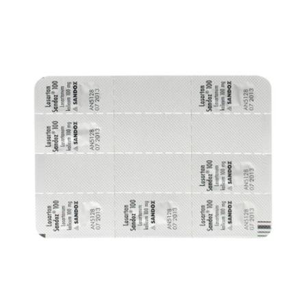 Losartan Sandoz film tablets 100 mg 98 pcs - PrimeCare Global
