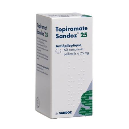 Topiramat Sandoz Filmtabl 25 mg Ds 60 pcs - PrimeCare Global