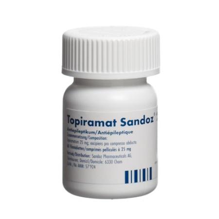 Topiramat Sandoz Filmtabl 25 mg Ds 60 pcs - PrimeCare Global