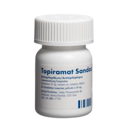 Topiramat Sandoz Filmtabl 50 mg Ds 60 pcs - PrimeCare Global