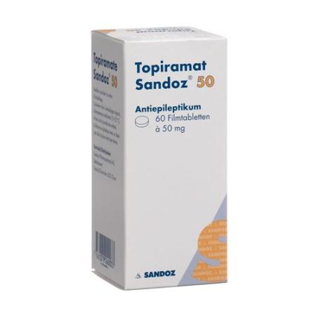 Topiramat Sandoz Filmtabl 50 mg Ds 60 pcs - PrimeCare Global