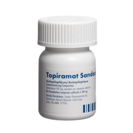 Topiramat Sandoz Filmtabl 100 mg Ds 60 pcs - PrimeCare Global