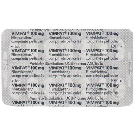 Vimpat Filmtablet 100 mg 168 pcs - PrimeCare Global