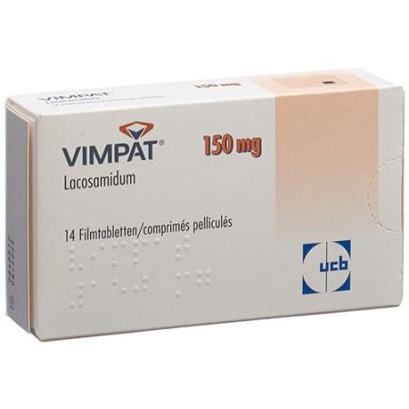 Vimpat Filmtablet 150 mg 14 pcs - PrimeCare Global