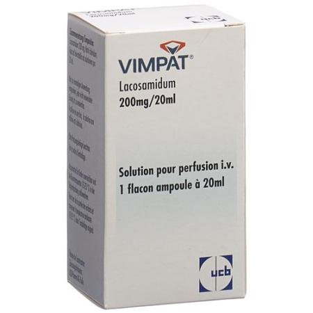 Vimpat Inf Loes 200 mg/20ml i.v. flow 20 ml - PrimeCare Global