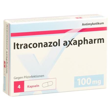 Itraconazole Axapharm 4 caps 100 mg 4 pcs - PrimeCare Global