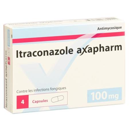 Itraconazole Axapharm 4 caps 100 mg 4 pcs - PrimeCare Global