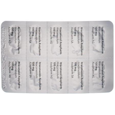 Itraconazole Axapharm Kaps 100 mg 30 pcs - PrimeCare Global