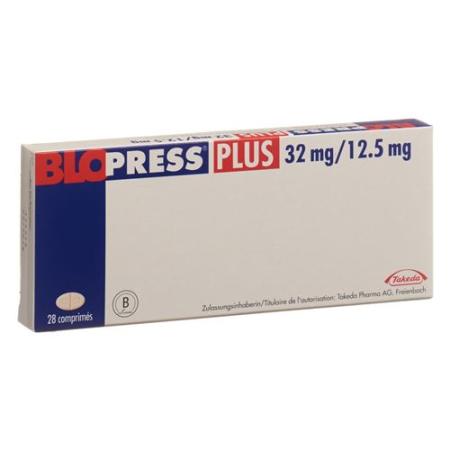 Blopress plus Tabl 32/12.5 mg 28 pcs - PrimeCare Global